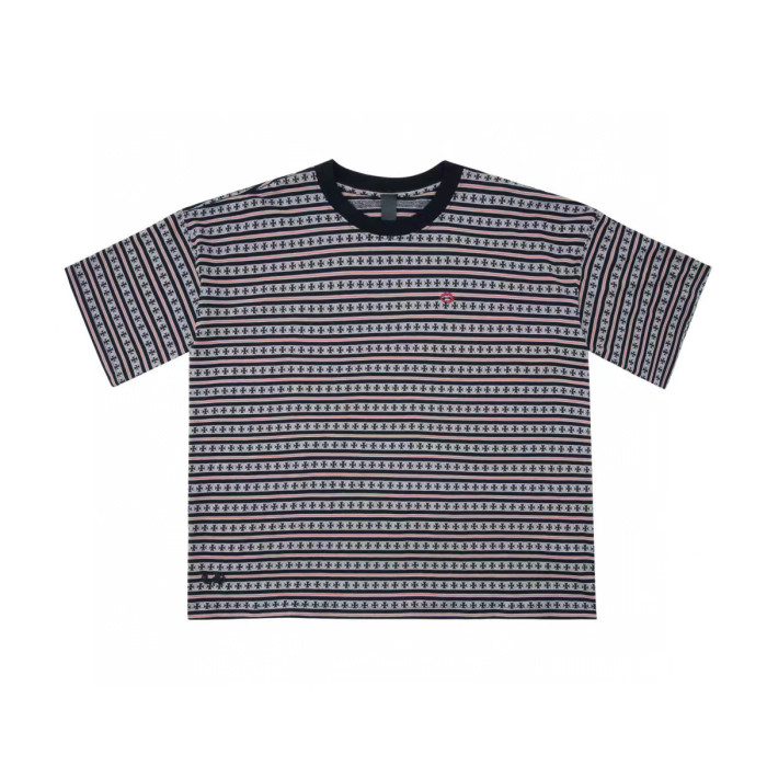 Chrome Hearts NIGO Men's Striped Short Sleeve T-shirt #nigo94768