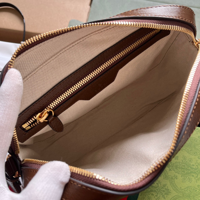 Gucci NIGO Coffee Printed Shoulder Strap Crossbody Bag #nigo57955