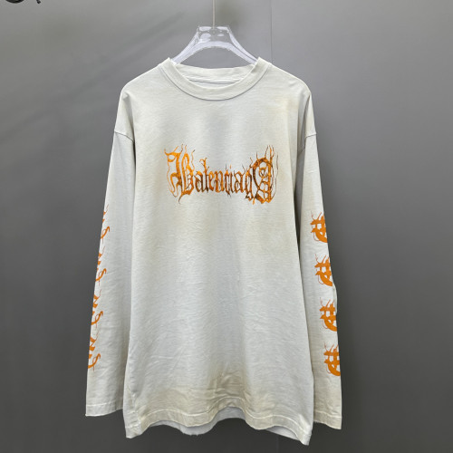 Balenciaga NIGO Loose Print Bottomed Long Sleeved Top #nigo57972