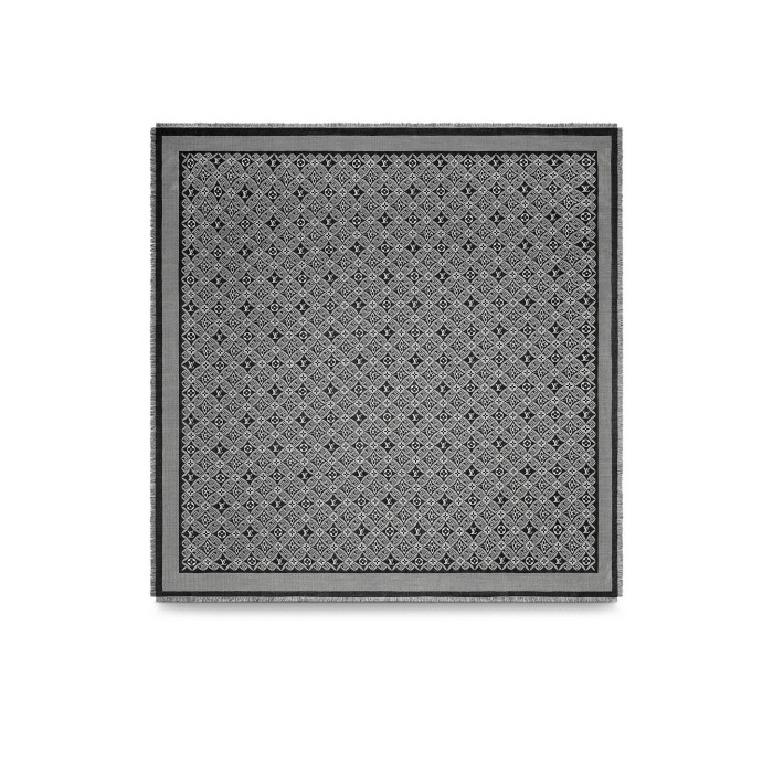 Louis Vuitton NIGO Grey printed Shawl #nigo57959