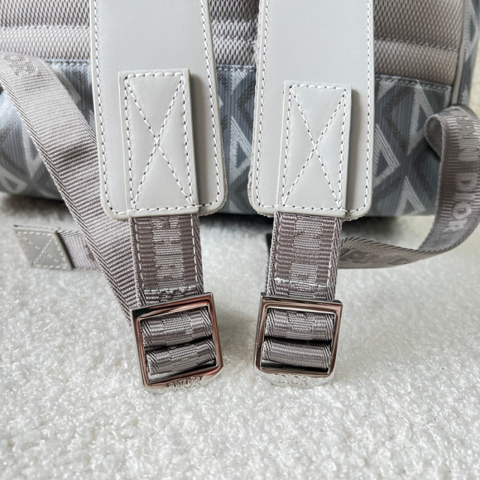 Dior NIGO Smooth Cow Leather Nylon Backpack Bag #nigo58138