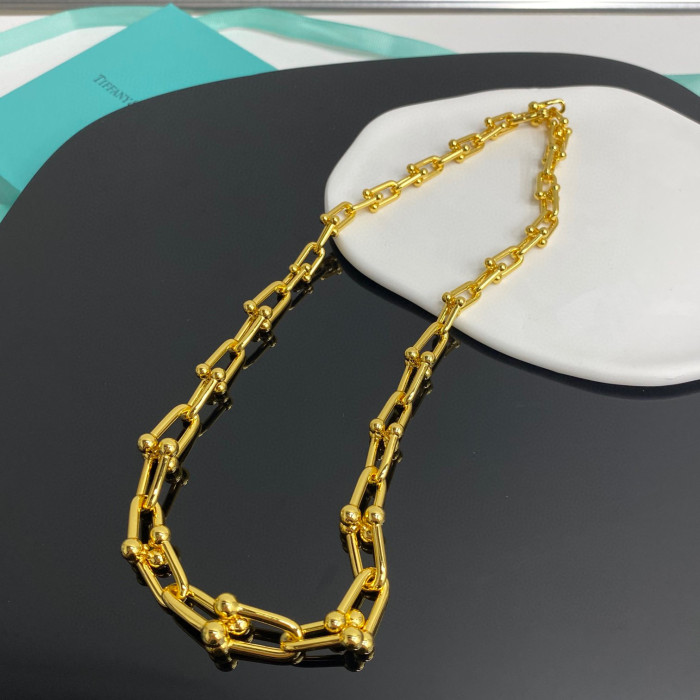 NIGO Tiffany & Co. Hardwear  Gold and Silver Chain Necklace #nigo84139
