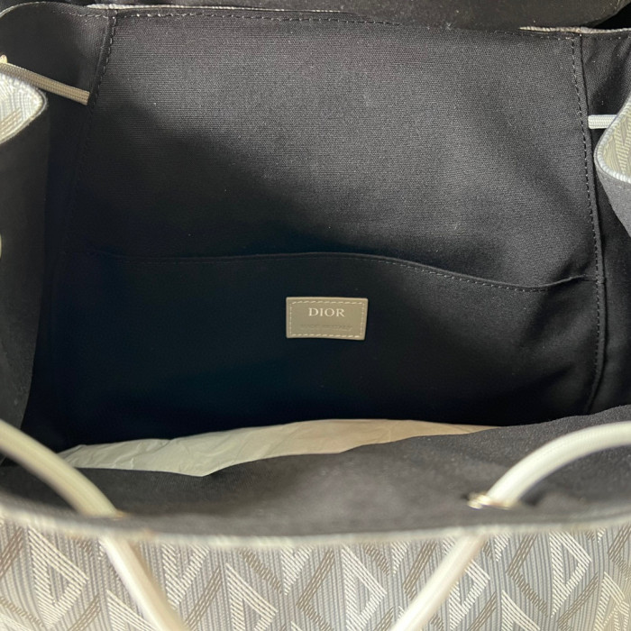 Dior NIGO Smooth Cow Leather Nylon Backpack Bag #nigo58138