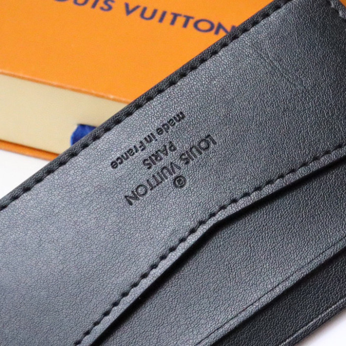 Louis Vuitton NIGO Leather Printed Wallet #nigo21118