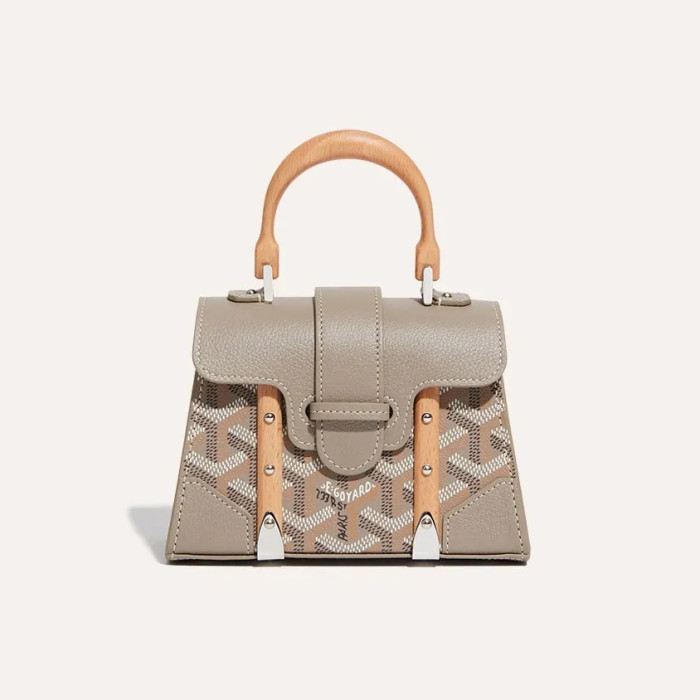 Goyard NIGO Leather Printed Handbag Bag Bags #nigo57991