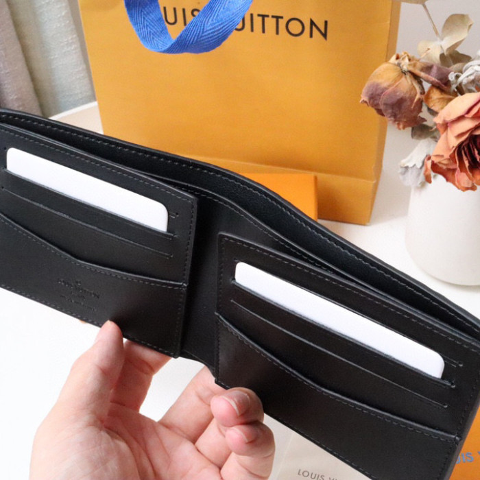 Louis Vuitton NIGO Leather Printed Wallet #nigo21118