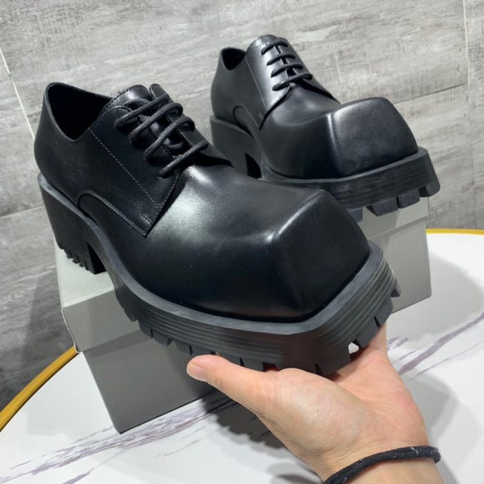 Balenciaga NIGO Men's Trooper Derby Trooper Derby In Calfskin Shoes #nigo7913