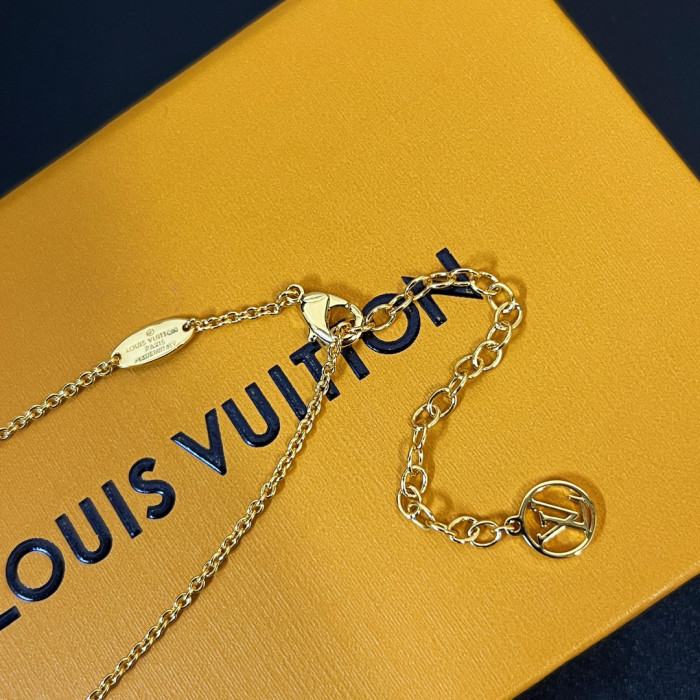 Louis Vuitton NIGO Gold Flower Decorative Necklace Bracelet #nigo84134