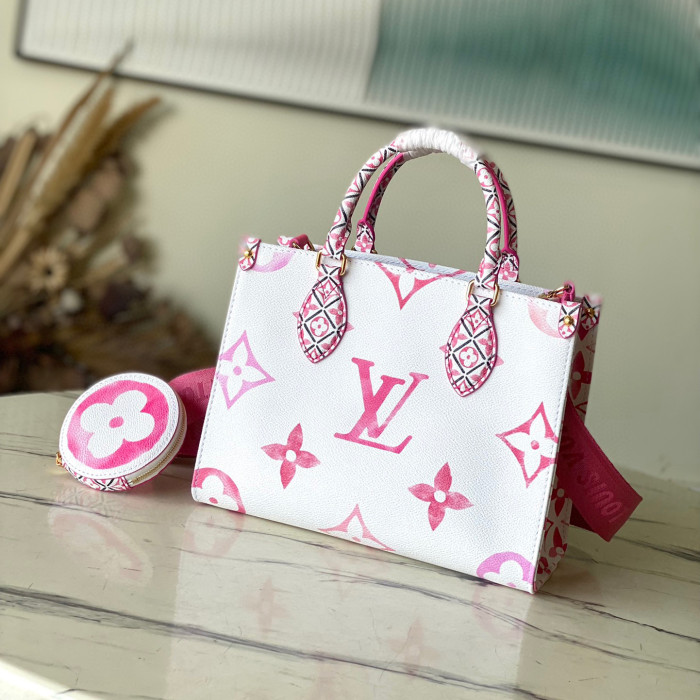Louis Vuitton NIGO Printed Leather Carrying Bag  #nigo21138