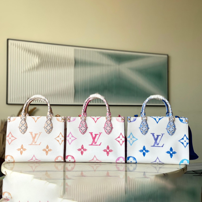 Louis Vuitton NIGO Printed Leather Carrying Bag  #nigo21138