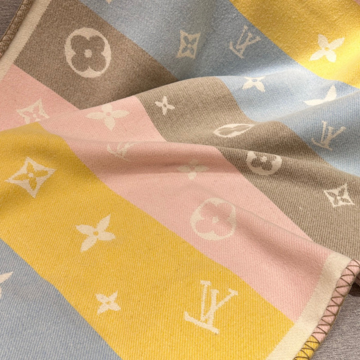 Louis Vuitton NIGO Colorful Long Blanket #nigo21139