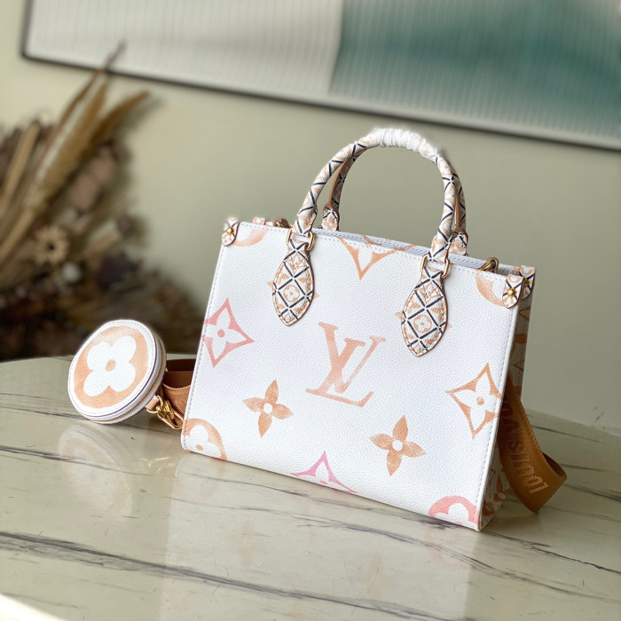 Louis Vuitton NIGO Printed Leather Carrying Bag  #nigo21138