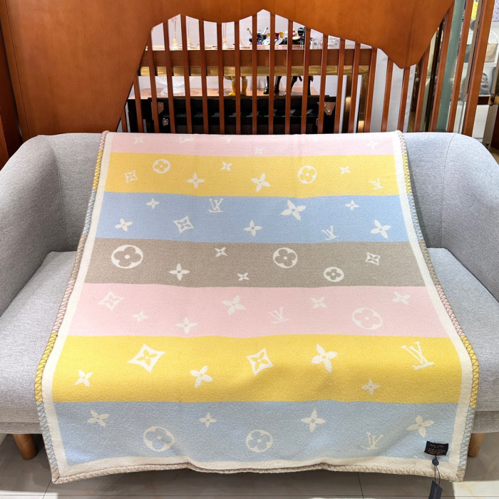 Louis Vuitton NIGO Colorful Long Blanket #nigo21139