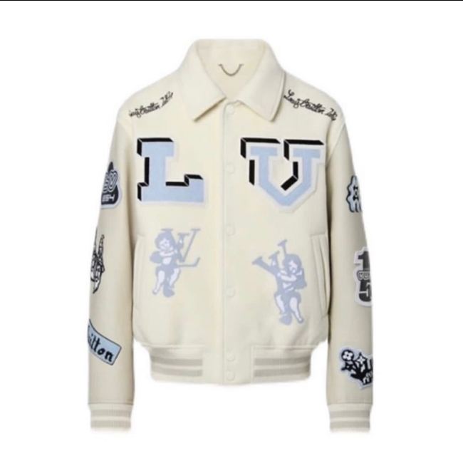 Louis Vuitton Autumn Winter Baseball Jacket #nigo4675