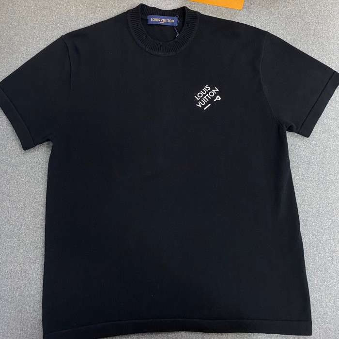 Louis Vuitton NIGO Mao Collar Short Sleeved T-shirt #nigo94837