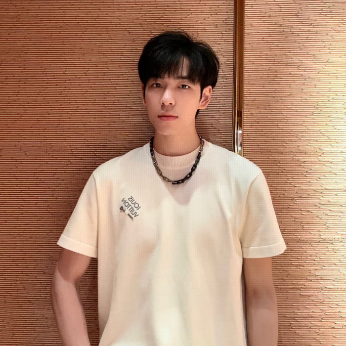 Louis Vuitton NIGO Mao Collar Short Sleeved T-shirt #nigo94837