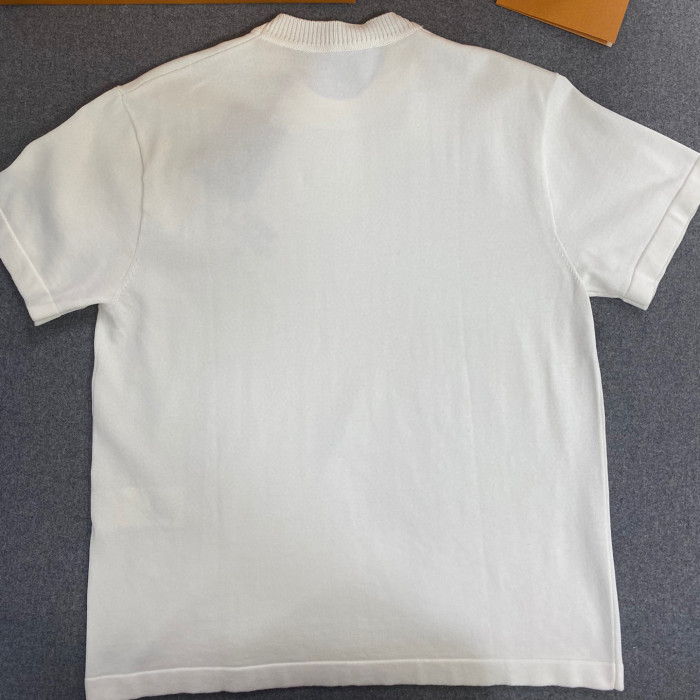 Louis Vuitton NIGO Mao Collar Short Sleeved T-shirt #nigo94837