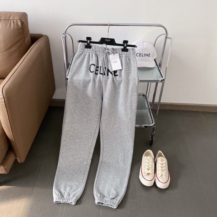 Celine Cotton Fleece Track Pants #nigo59279