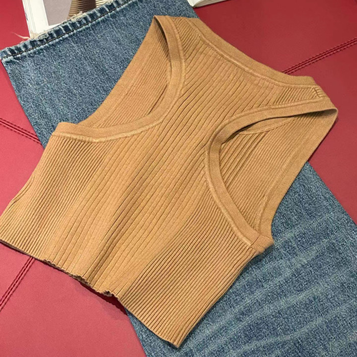 Louis Vuitton Sexy Sleeveless Knit Tank Top #nigo53869