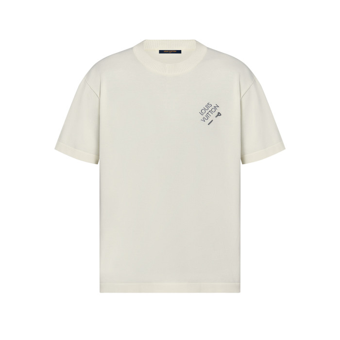 Louis Vuitton NIGO Mao Collar Short Sleeved T-shirt #nigo94837