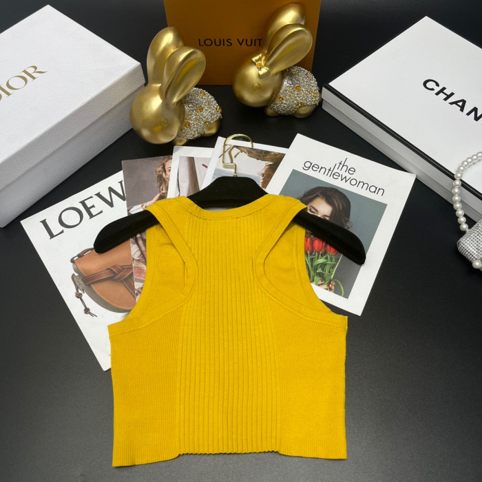 Louis Vuitton Sexy Sleeveless Knit Tank Top #nigo53869