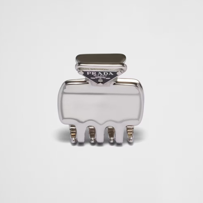 Prada NIGO Silver Hair Clip Hair Accessories #nigo21178