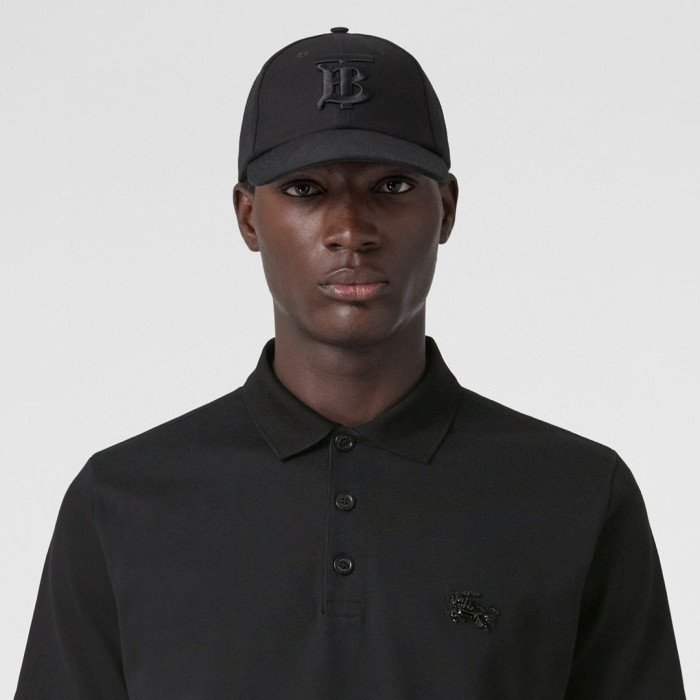 Burberry NIGO Men's Black Short Sleeved Polo Shirt #nigo94658