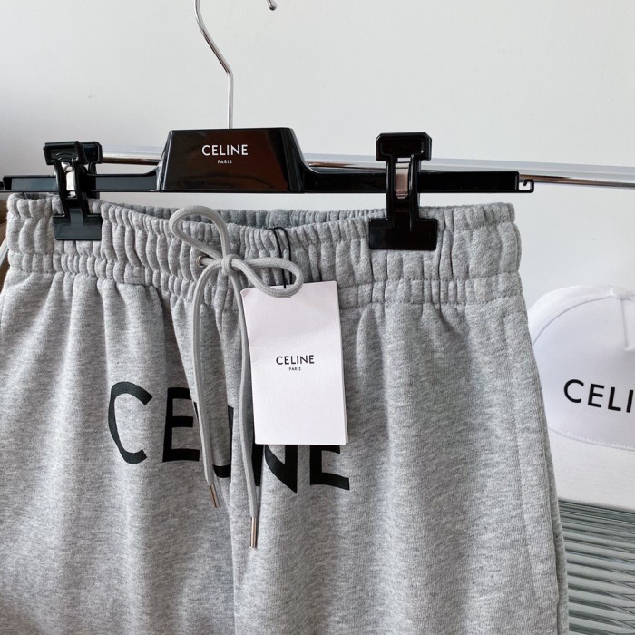 Celine Cotton Fleece Track Pants #nigo59279