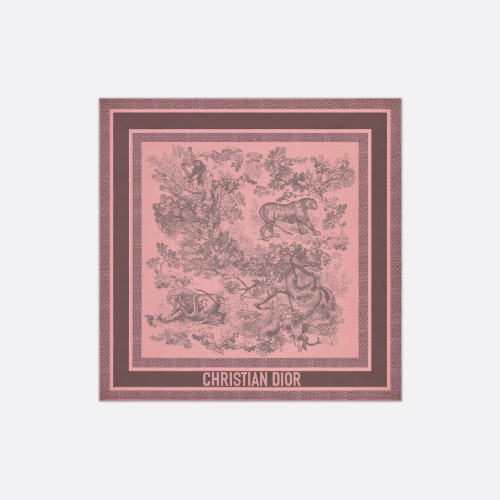 Dior NIGO Printed Decorative Square Scarf #nigo21187
