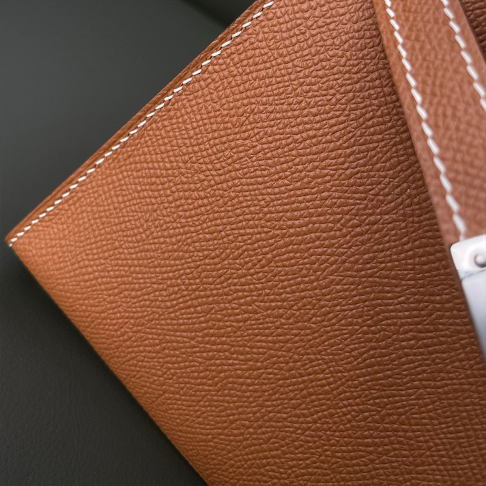Hermes Kelly 20 Disorde Reversible Irregular Cowhide Tote Bag Ngvp #nigo5245
