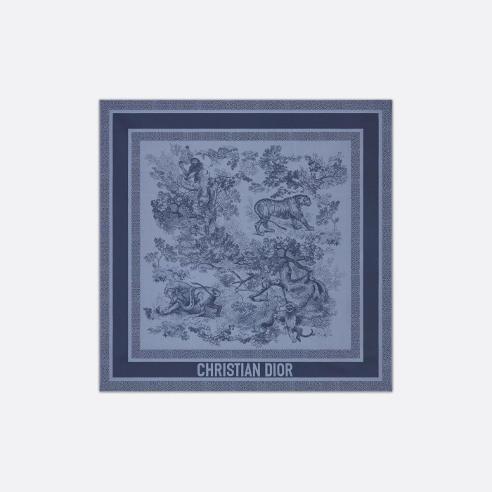 Dior NIGO Printed Decorative Square Scarf #nigo21187