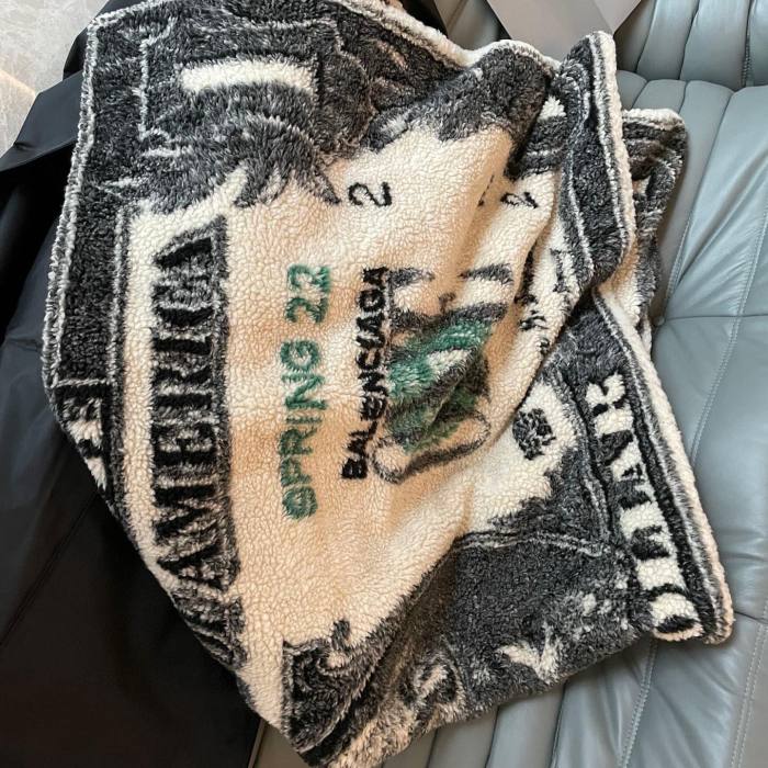 Balenciaga Wool Shawl Blanket Scarf #nigo3474