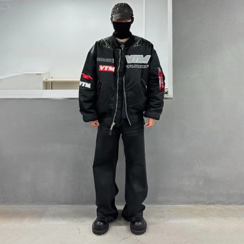 Vetements NIGO Man Motorcycle Zipper HoodedJacket #nigo94855