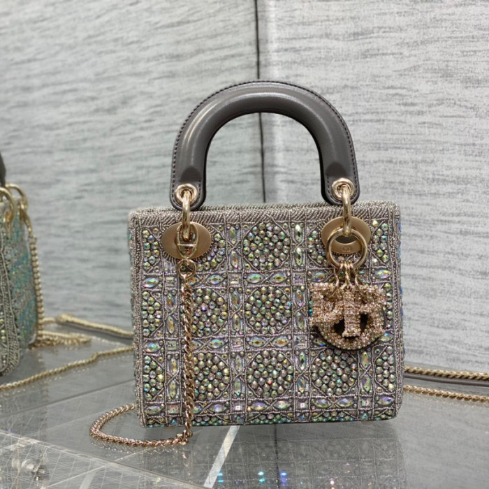 Dior Lady's Latest Limited Edition Heavy Duty Bead Princess Bag #nigo57739