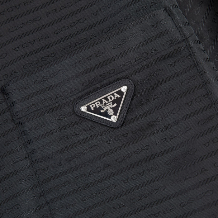 NIGO Prada zipper short sleeve shirt T-shirt #nigo98159