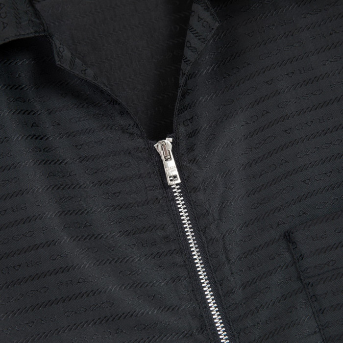 NIGO Prada zipper short sleeve shirt T-shirt #nigo98159