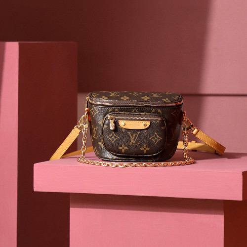 Louis Vuitton Leather Printed Waist Bag #nigo21259