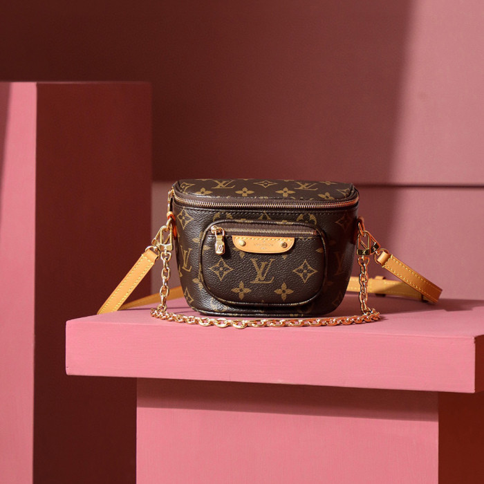 Louis Vuitton Leather Printed Waist Bag #nigo21259