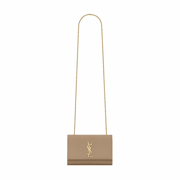 Saint Laurent Leather Chain Bag #nigo21334