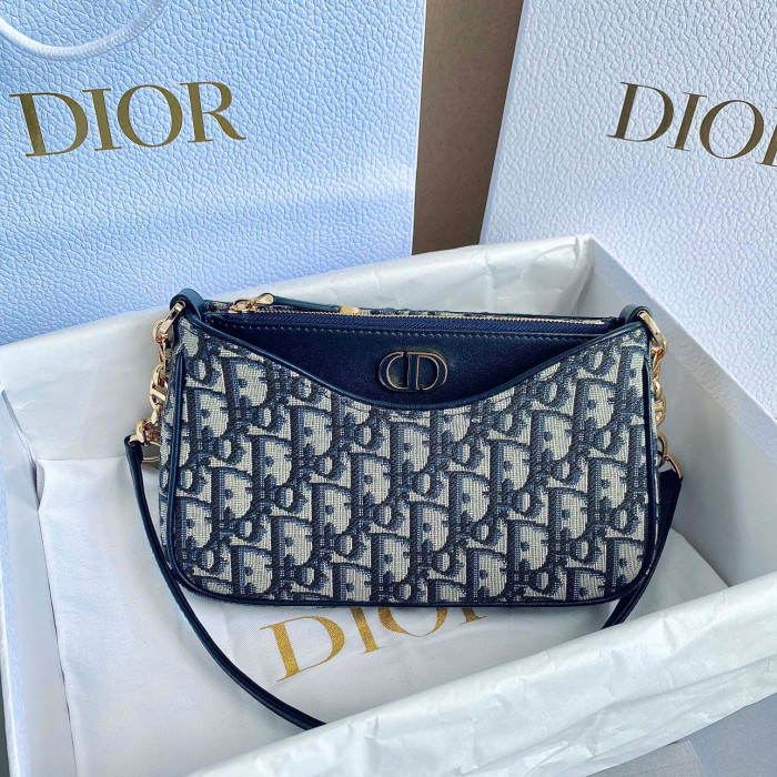 Dior NIGO Printed Chain Underarm Bag #nigo21352