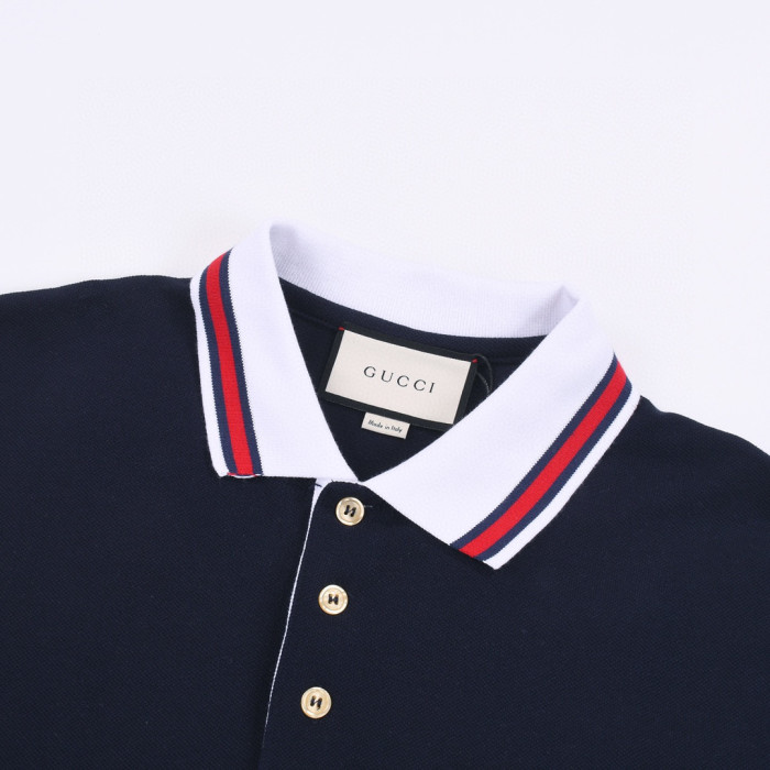Gucci NIGO Polo Collar Cotton Short Sleeve T-shirt #nigo21351