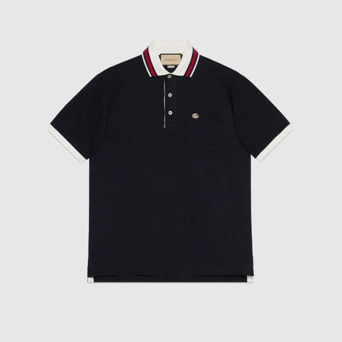 Gucci NIGO Polo Collar Cotton Short Sleeve T-shirt #nigo21351