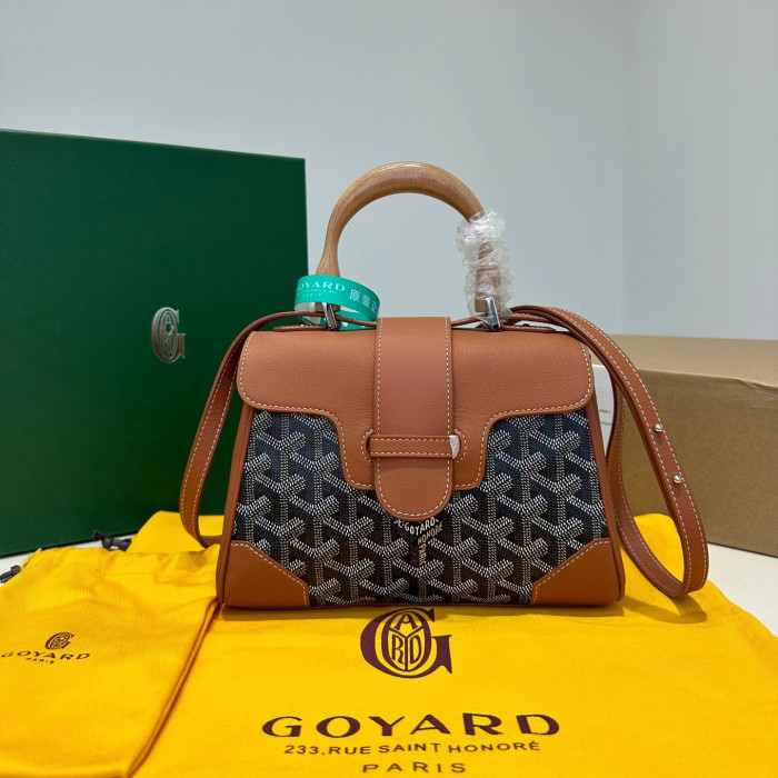 Goyard Exquisite Leather Printed Carrying Crossbody Bag #nigo21343