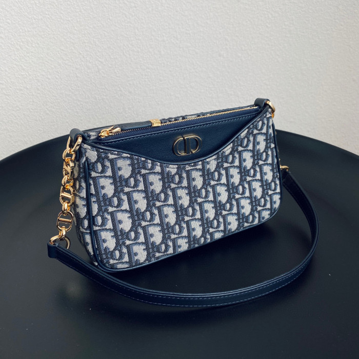 Dior NIGO Printed Chain Underarm Bag #nigo21352