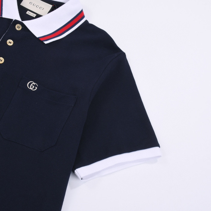Gucci NIGO Polo Collar Cotton Short Sleeve T-shirt #nigo21351