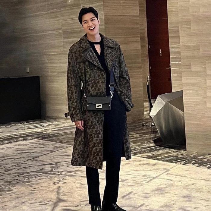 Fendi NIGO Brown Long Canvas Jacket #nigo94884