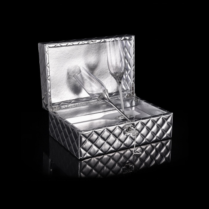 Chanel NIGO Champagne Glasses Set of 2 #nigo94939