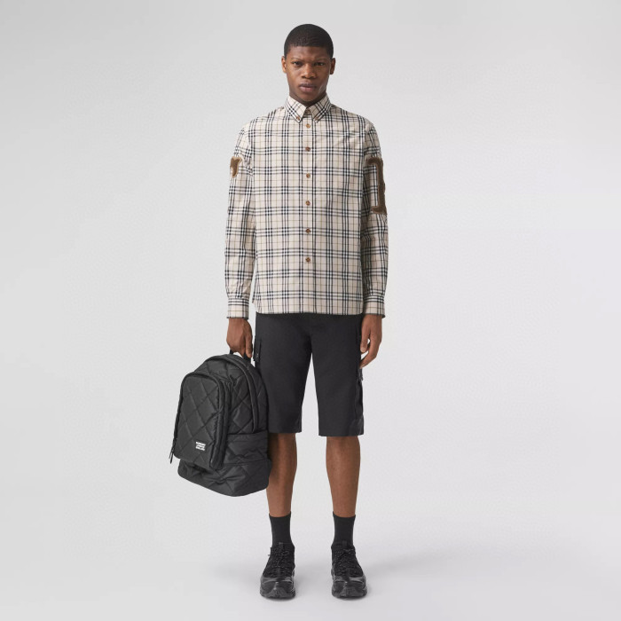 Burberry NIGO Men's Loose Casual Vintage Check Shirt #nigo94963