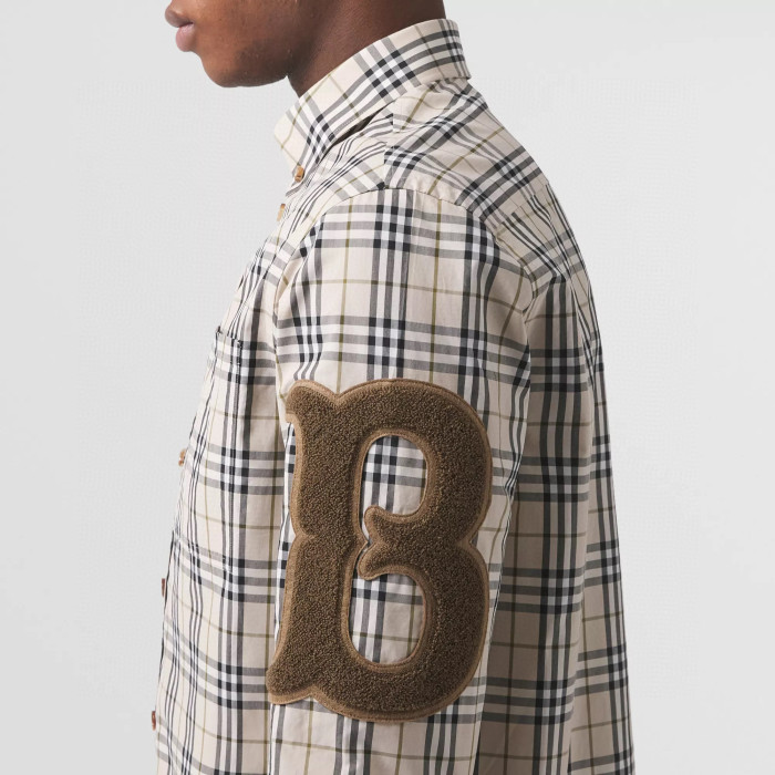 Burberry NIGO Men's Loose Casual Vintage Check Shirt #nigo94963