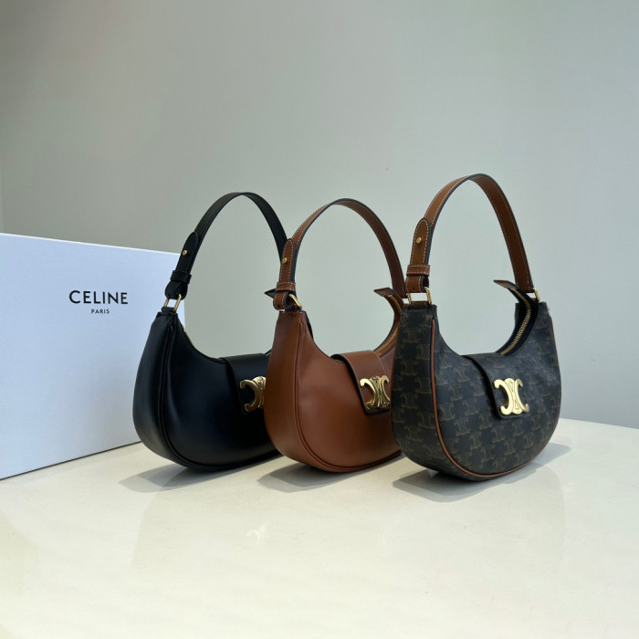 Celine NIGO Leather Printed Underarm Bag #nigo21333